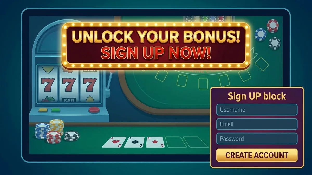 Sign Up With Bonus